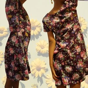 90's Vintage Dress Eve TOO Amy Byer 1990s Shirt Dress - Grunge Era Dress